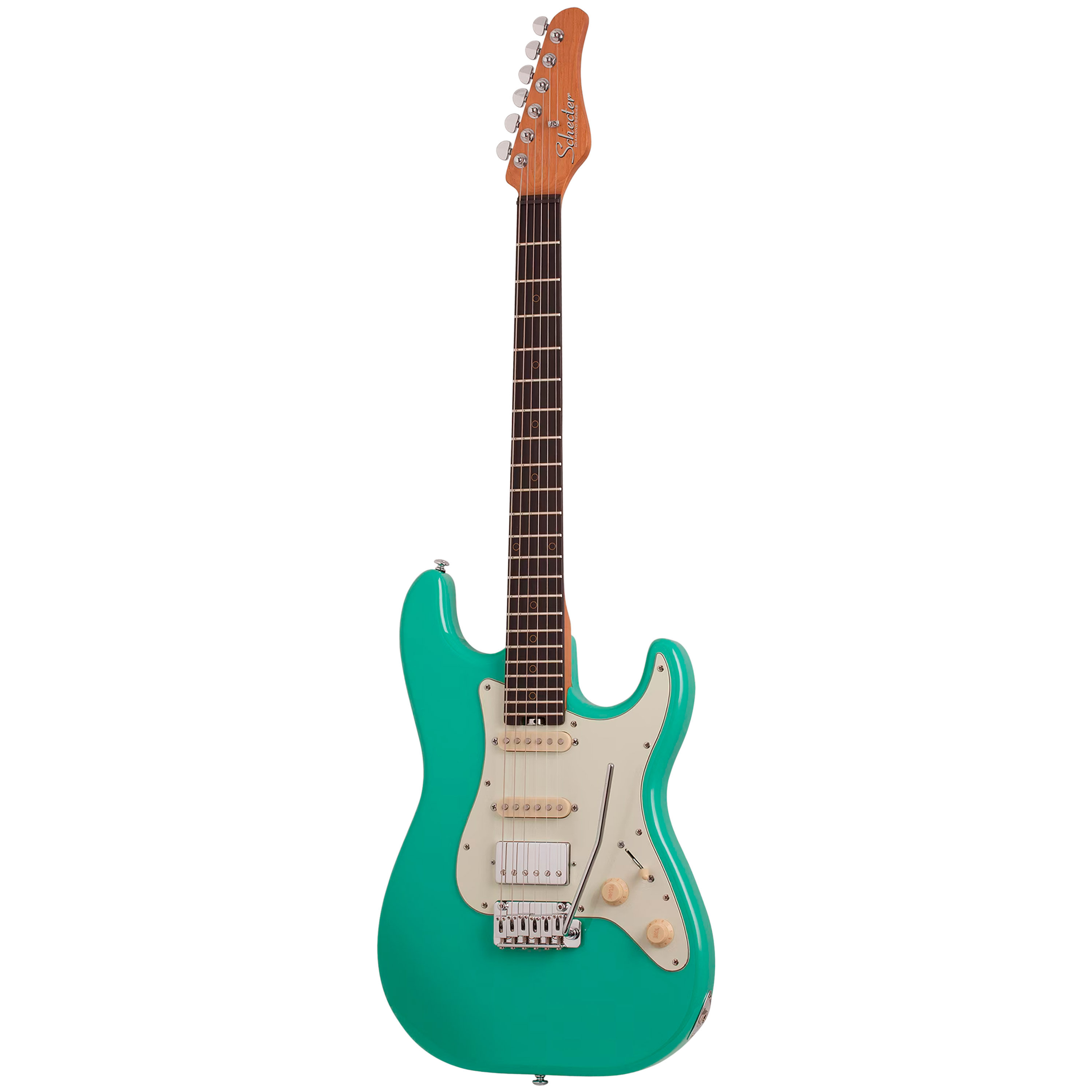 Schecter Nick Johnston Signature, micros HSS - Atomic Ink main image 1