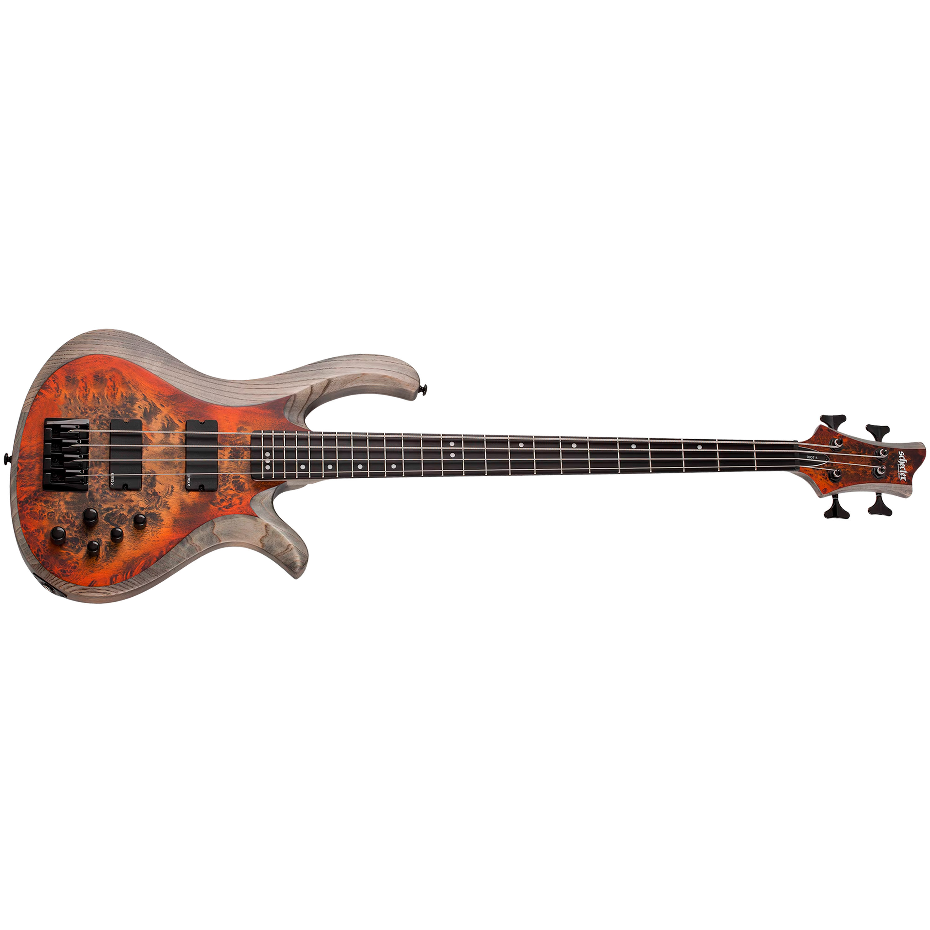 Schecter Riot-4 Inferno - Basse électrique SonoVente.com