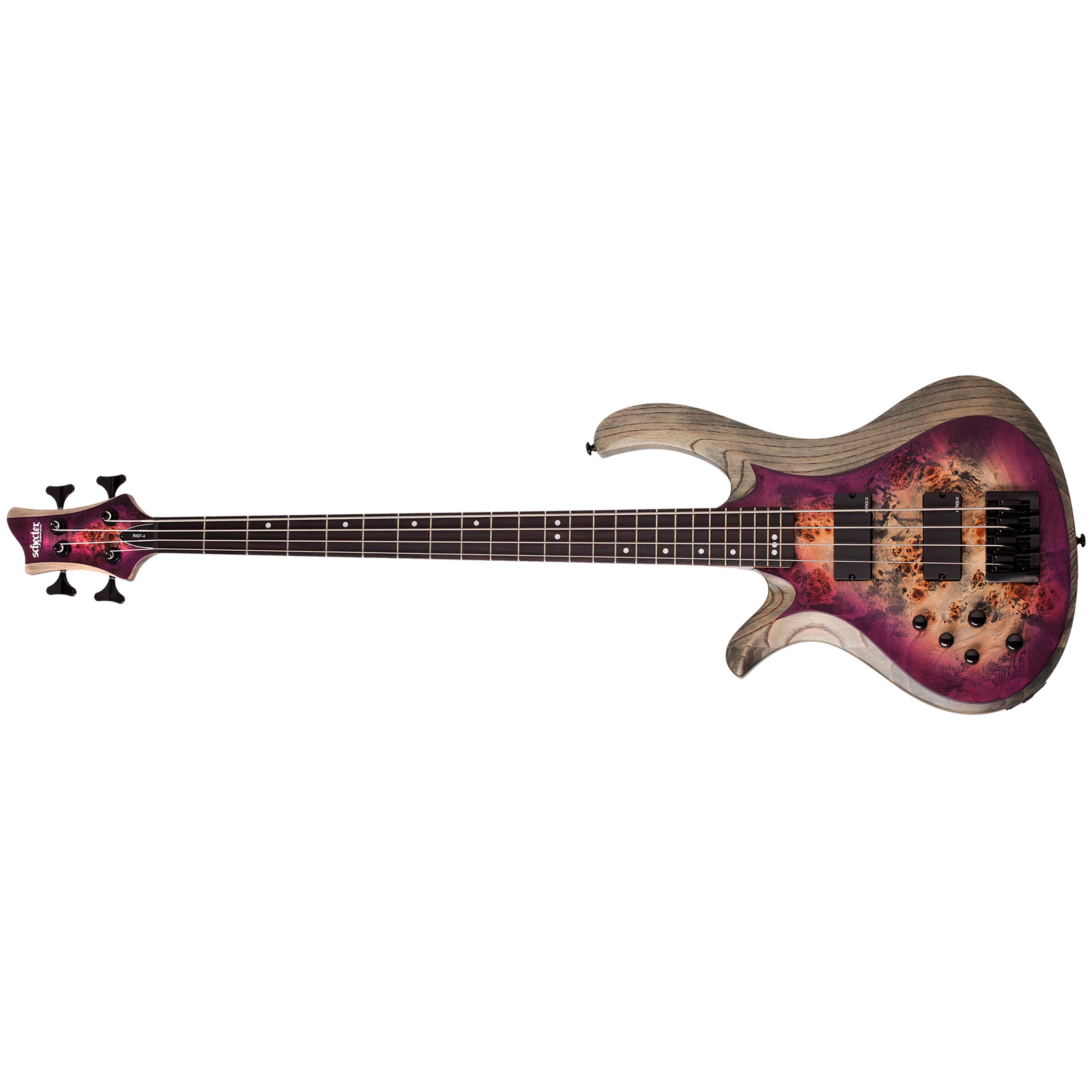 Schecter Riot-4 Aurora Burst LH - Basse gaucher SonoVente.com