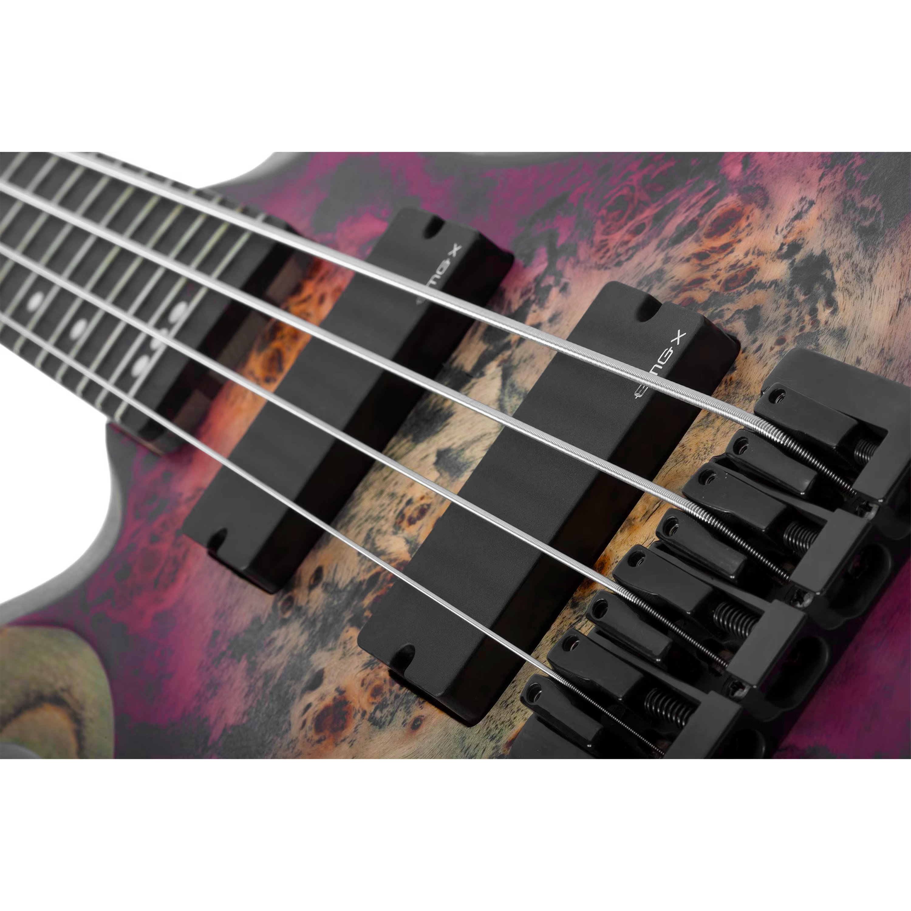 Schector Riot 4 Schecter Riot-4 Aurora Burst LH - Basse gaucher SonoVente.com