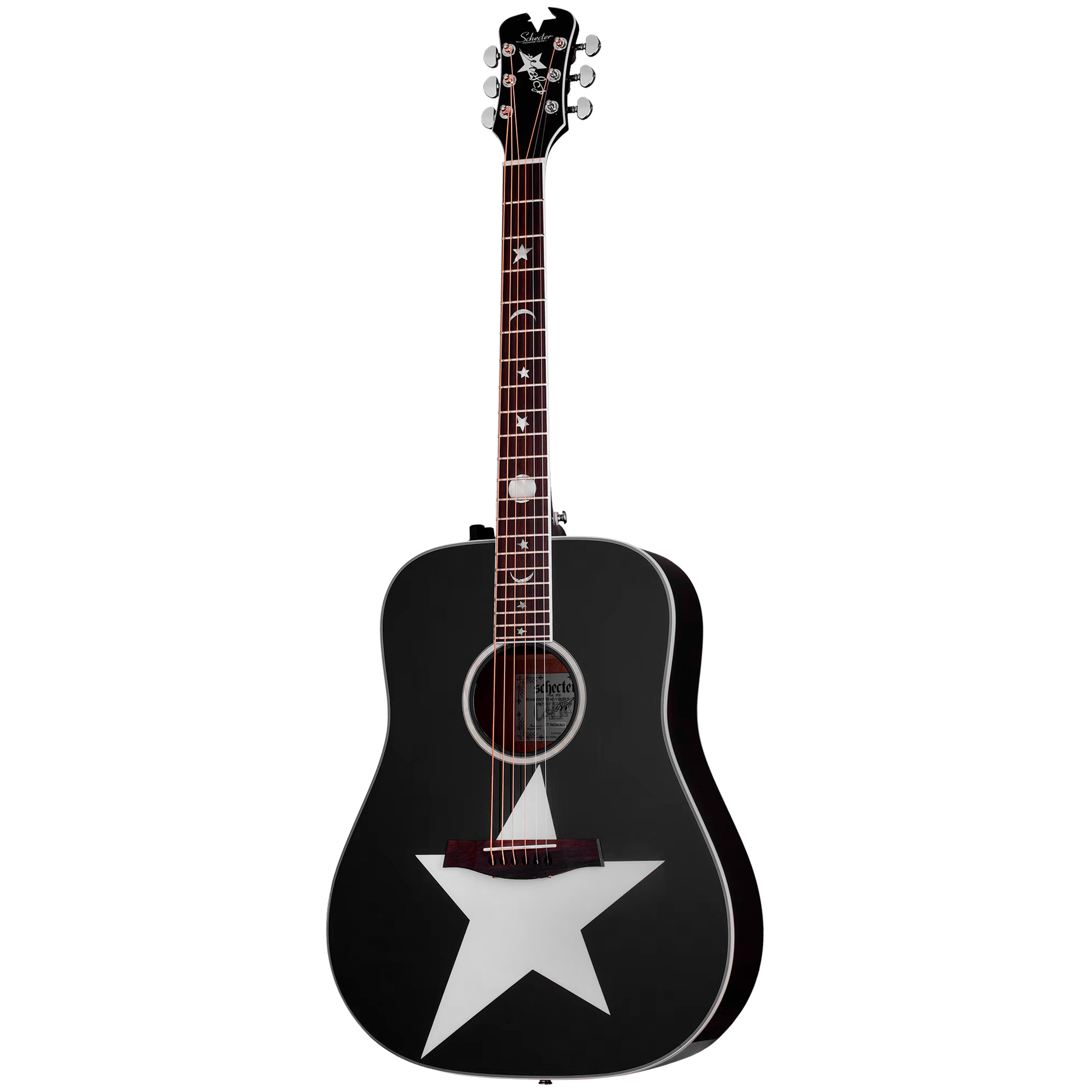 Schecter RS-1000 Robert Smith Stage Acoustique White Star - Guitare ...