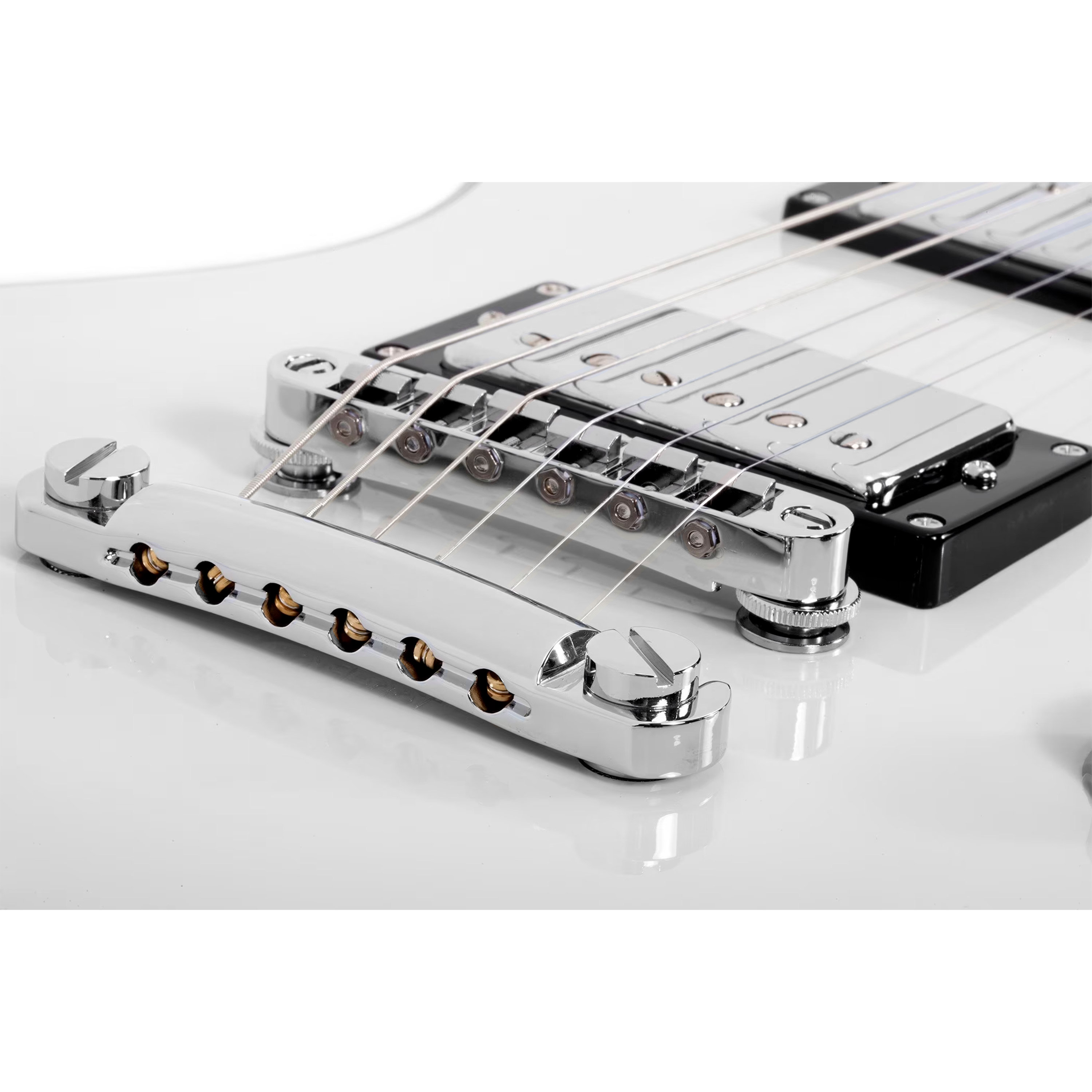 Schecter Tempest Custom 2020 Vintage White - Guitare métal / moderne ...