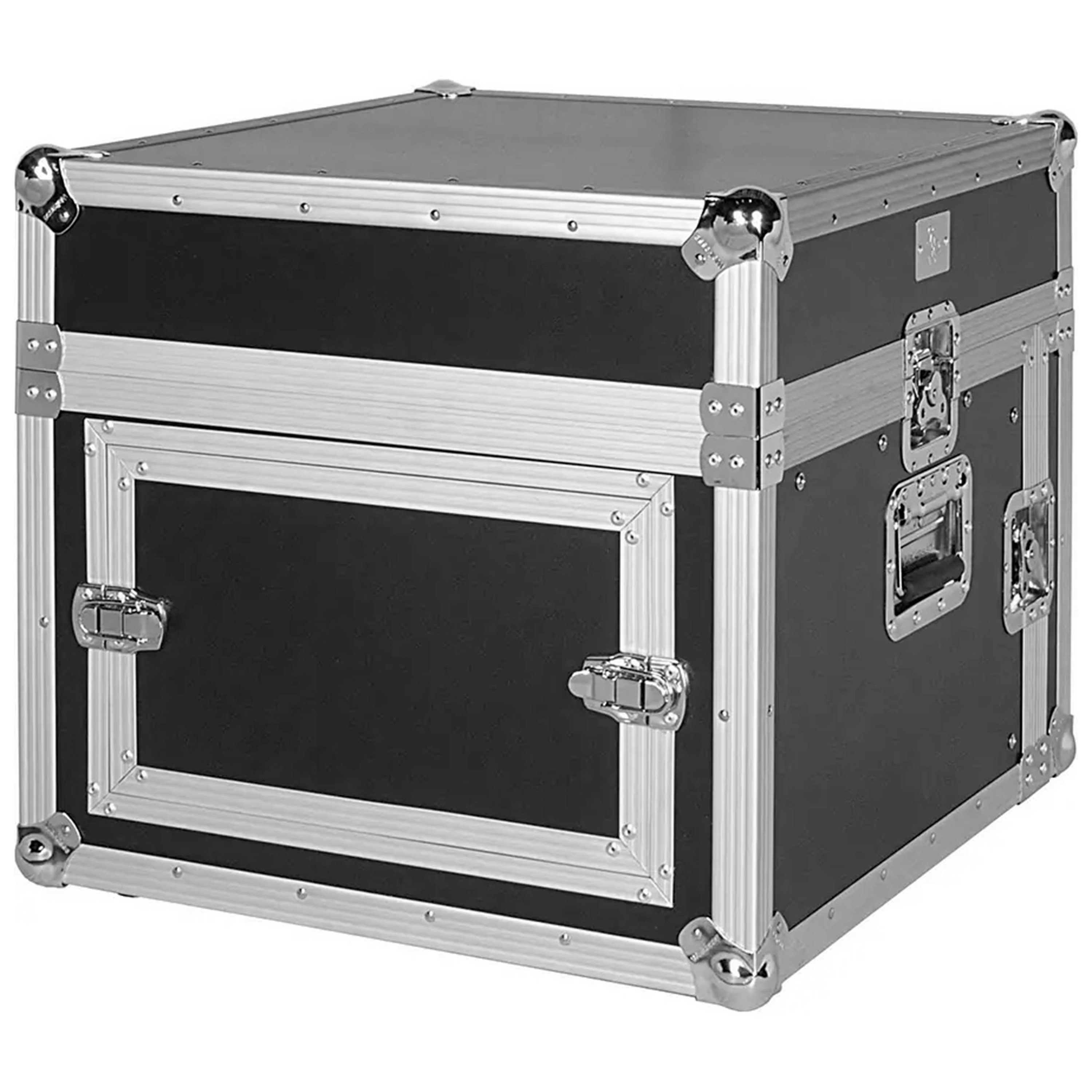 Flight Case Rack 19" 16U Walkasse - Ultra-robuste, Multiplis 6mm, Loquets Verrouillables, Poignée ABS