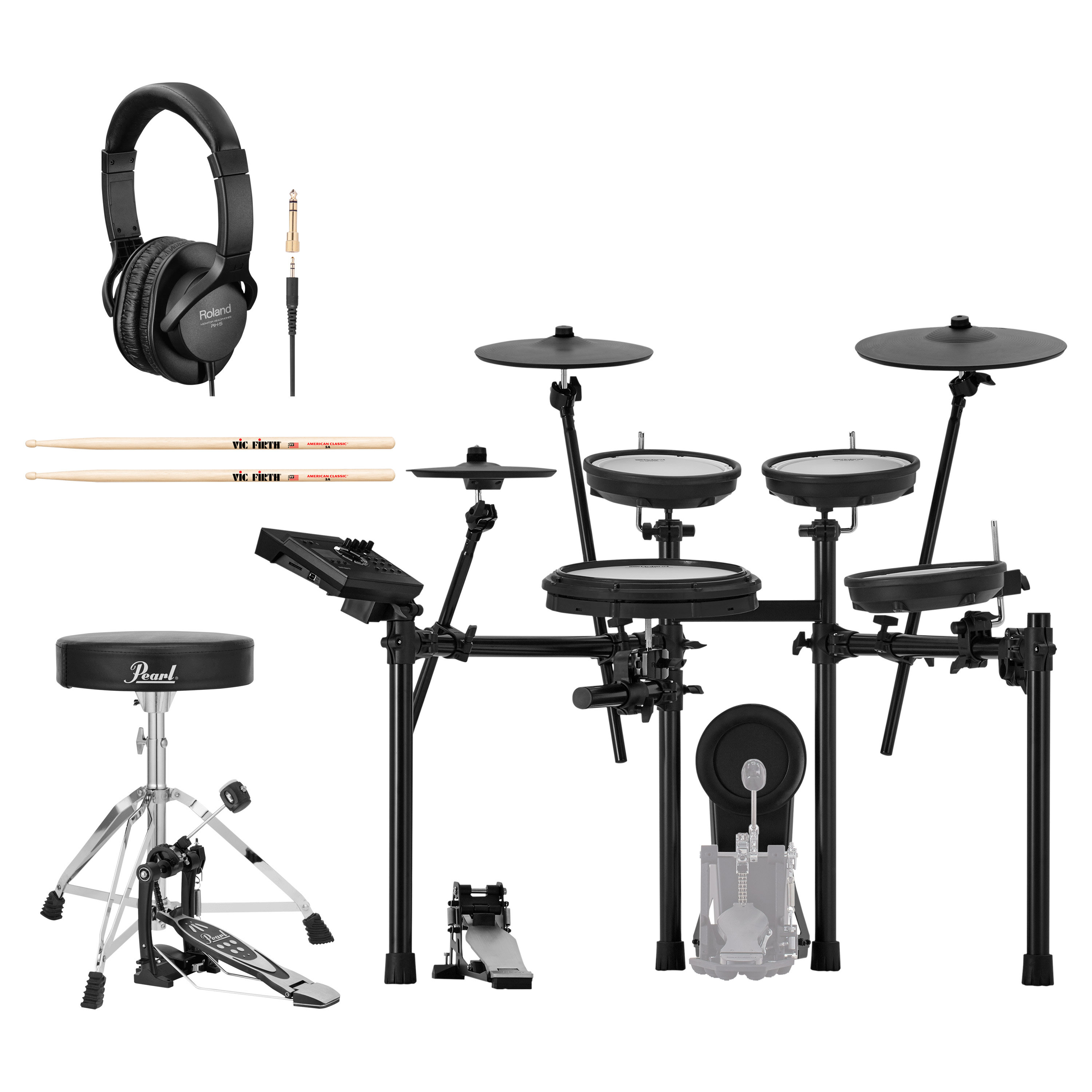 Roland TD17 KV2 + Pack 4 Accessoires
