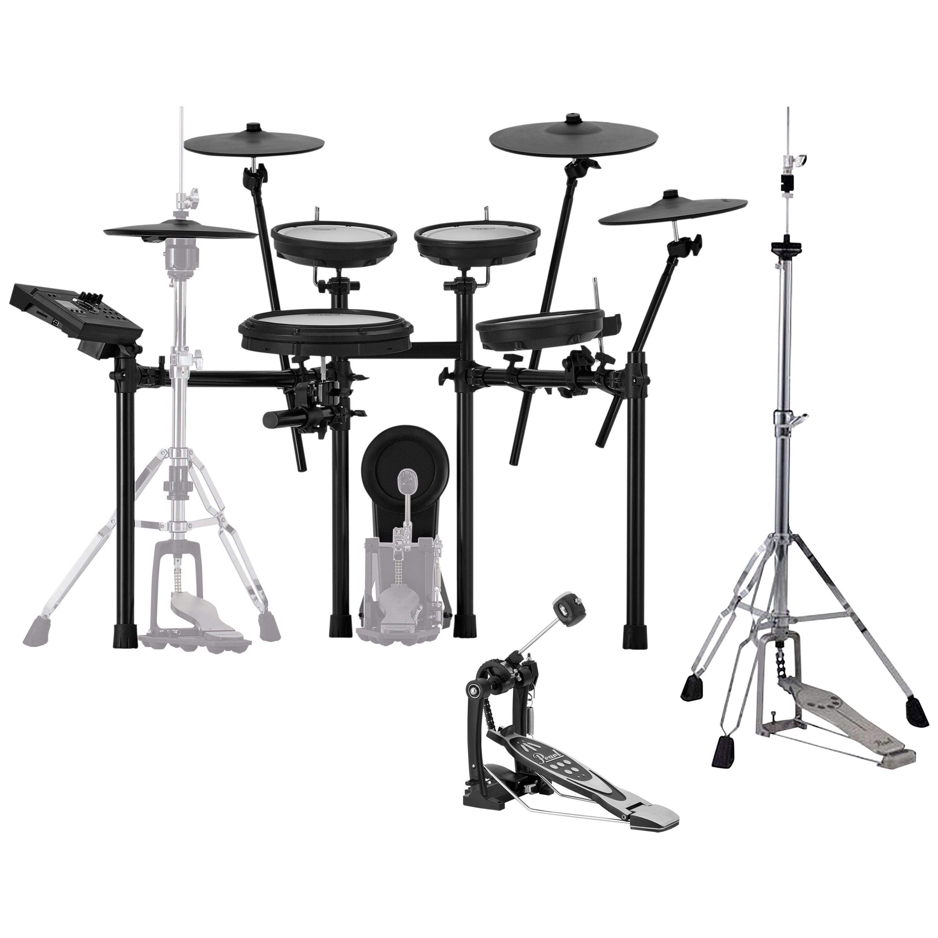 Roland Pack TD17 KVX2 + Pédales grosse caisse + Charleston