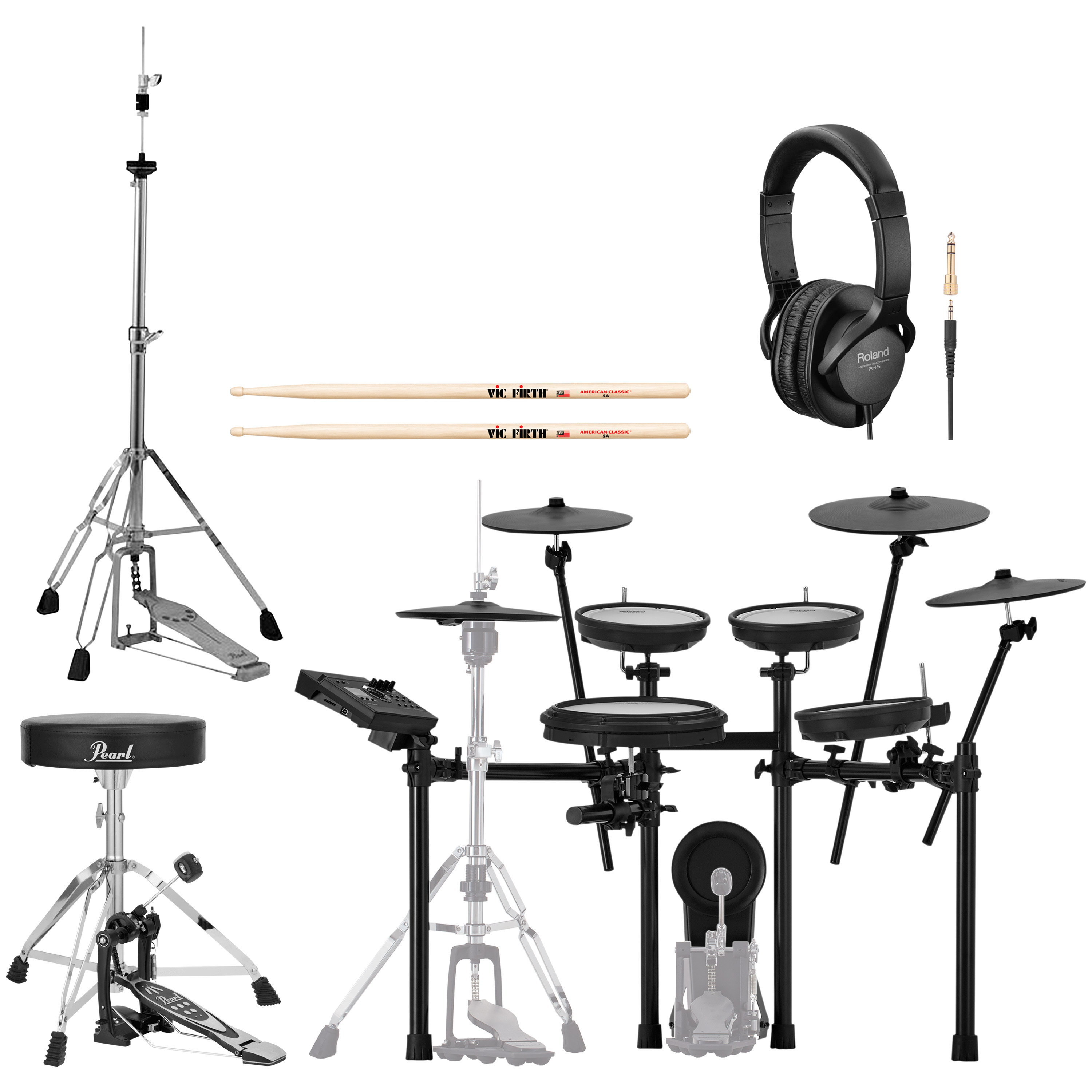 Roland TD17 KVX 2 + Pack 5 Accessoires