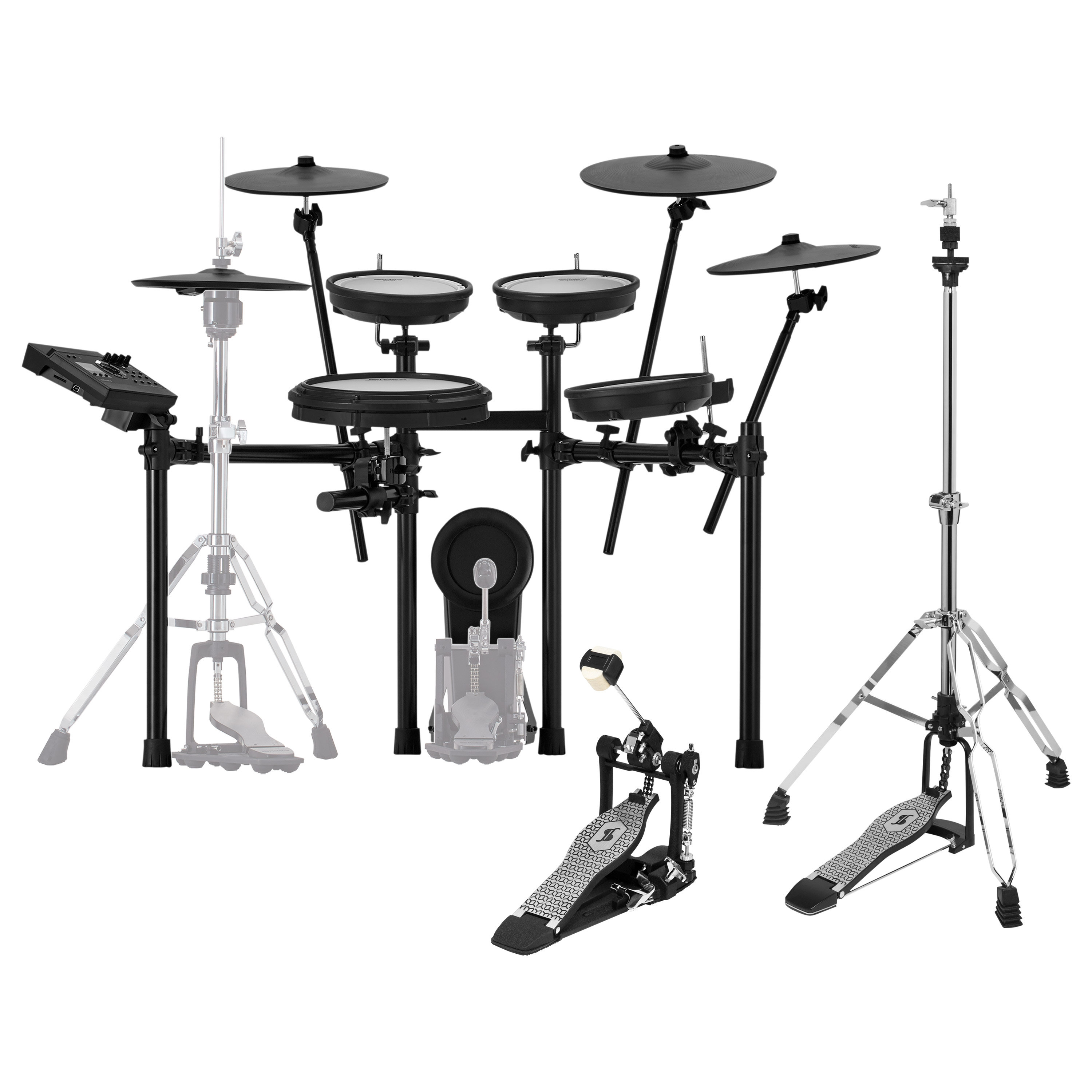 Roland Pack TD17 KVX 2 + Pédales grosse caisse + Charleston