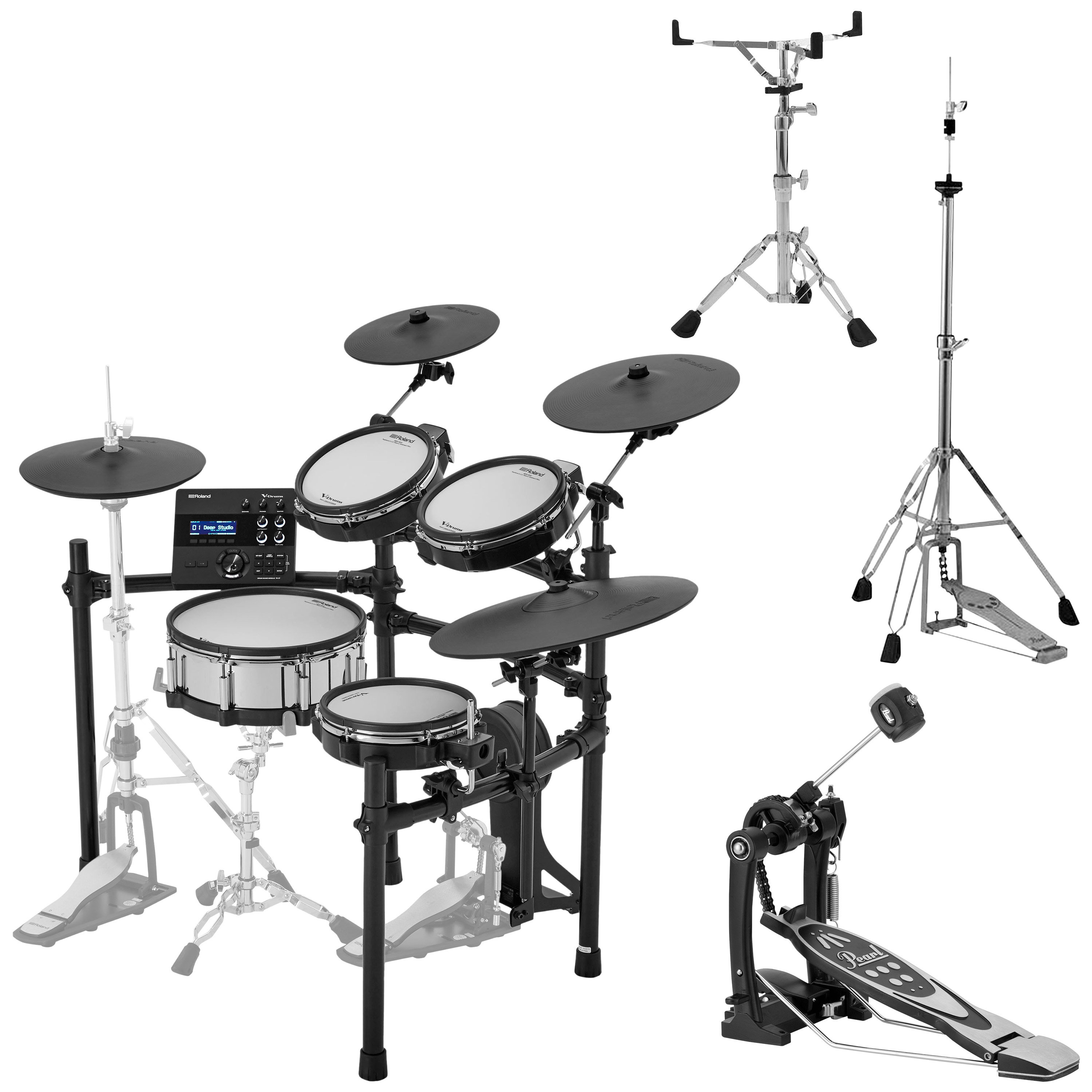 Roland TD27 KV2 + Pack 3 éléments Hardware Pearl