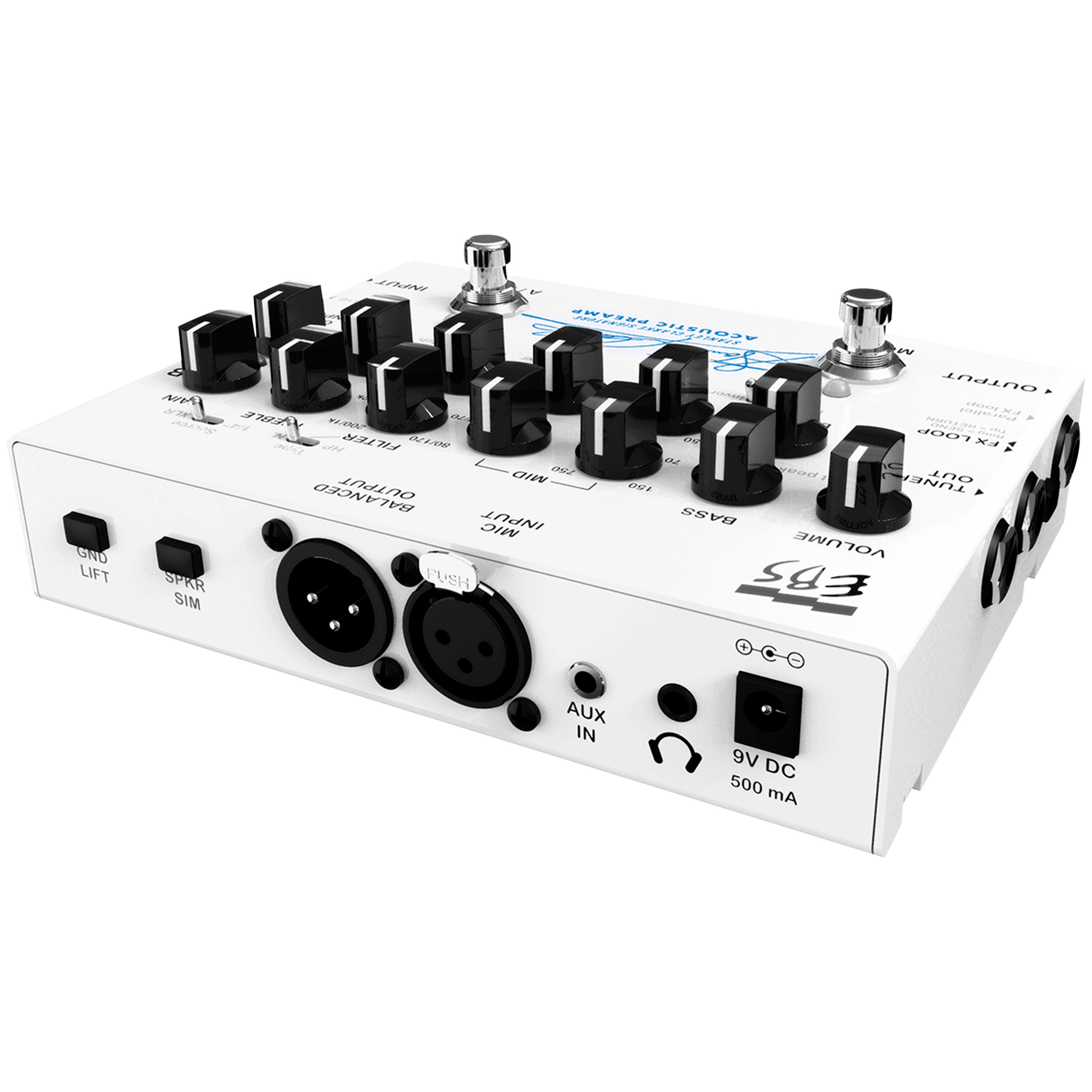 EBS Stanley Clarke Signature Acoustic Preamp Electro Acoustic Guitar