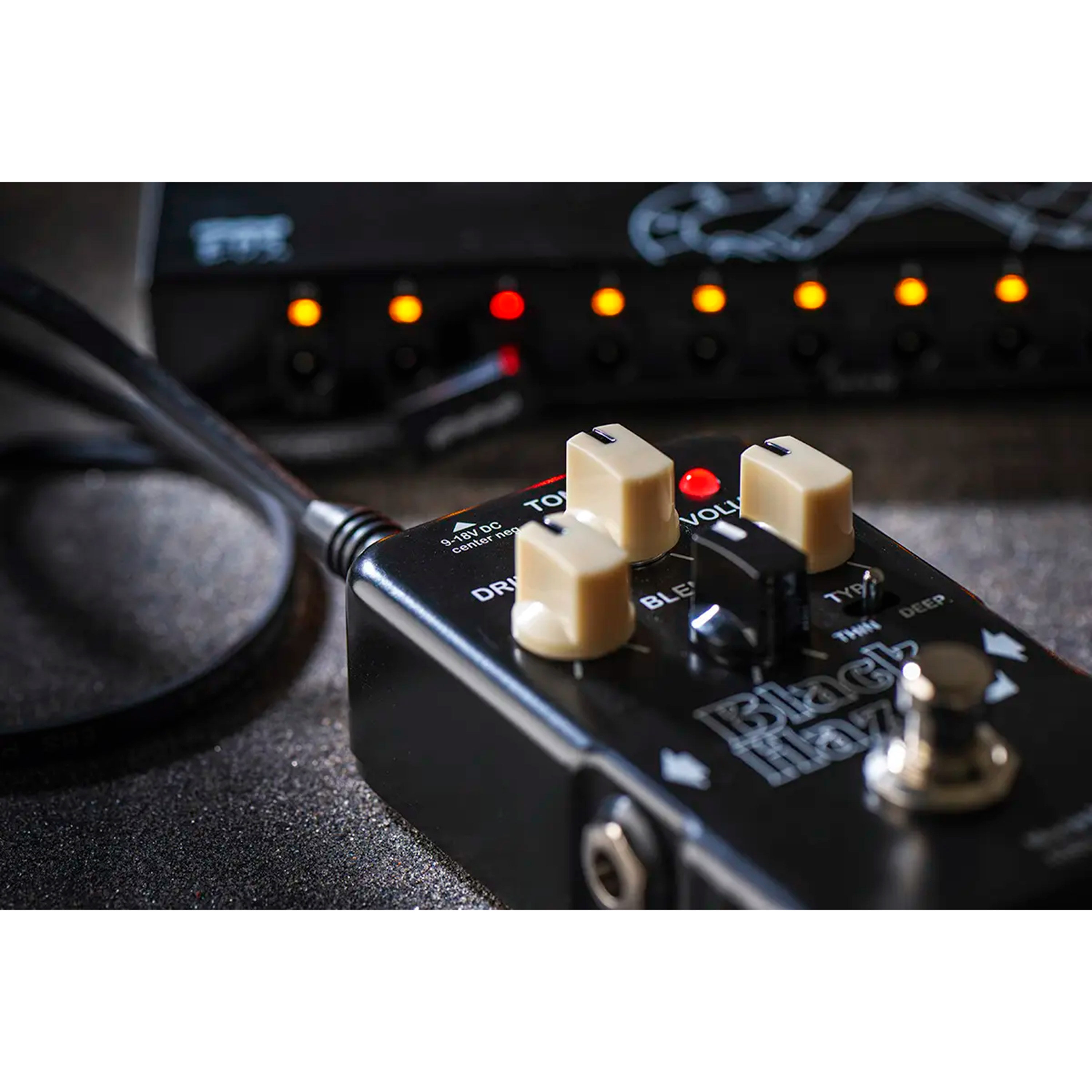 EBS Black Haze 2 Distortion/Overdrive Electric Guitar Effects