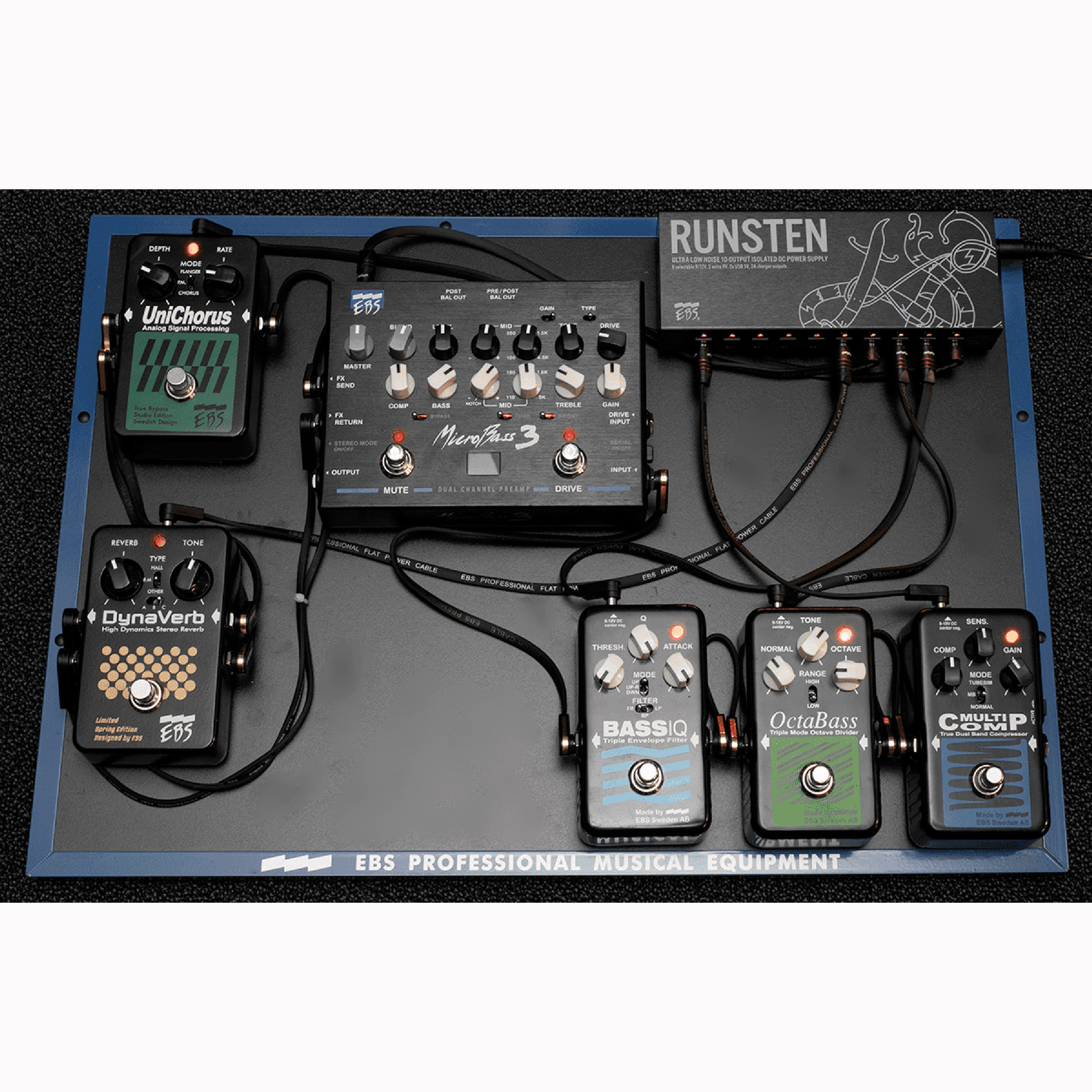 EBS Runsten Multi DC Power Supply Pedal Power en