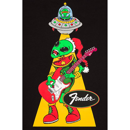 Fender Alien Ugly Christmas T-Shirt 2024 XXL