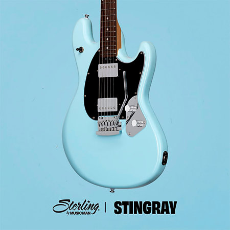 StingRay SR30 Daphne Blue Sterling by Music Man