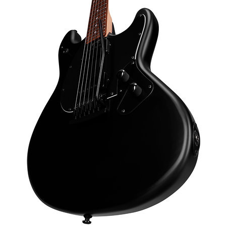 StingRay SR30 Stealth Black Sterling by Music Man