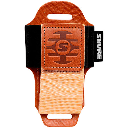 Shure by Gator SH-BODYPACK-PBN-L Wireless Bodypack Transmitter Pouch Brown