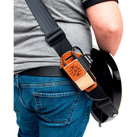 Shure by Gator SH-BODYPACK-PBN-L Wireless Bodypack Transmitter Pouch Brown