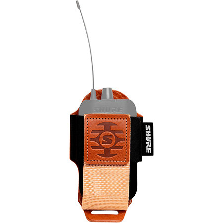 SH-BODYPACK-PBN-L Wireless Bodypack Transmitter Pouch Brown Shure by Gator