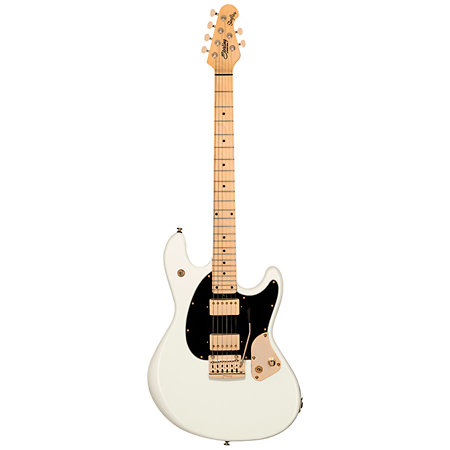 Jared Dines StingRay Olympic White Sterling by Music Man