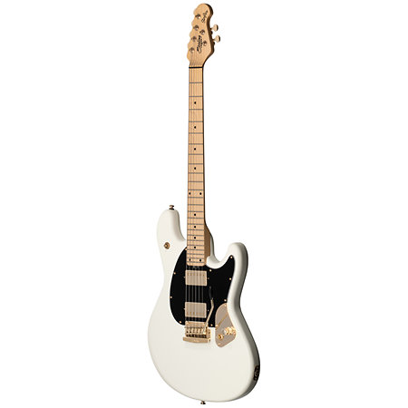 Jared Dines StingRay Olympic White Sterling by Music Man