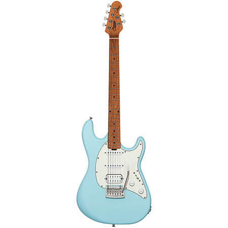 Cutlass CT50HSS Daphne Blue Satin Sterling by Music Man
