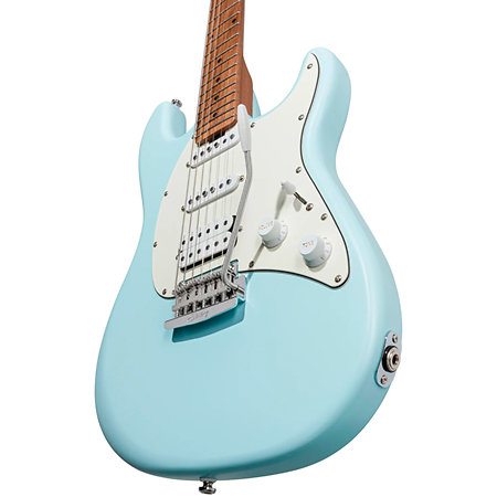 Cutlass CT50HSS Daphne Blue Satin Sterling by Music Man