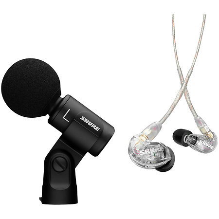 Shure MV88+ SE215CL Bundle