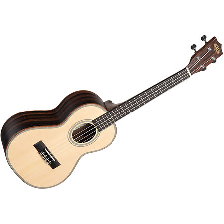 Kala Solid Spruce Top Ebony Tenor