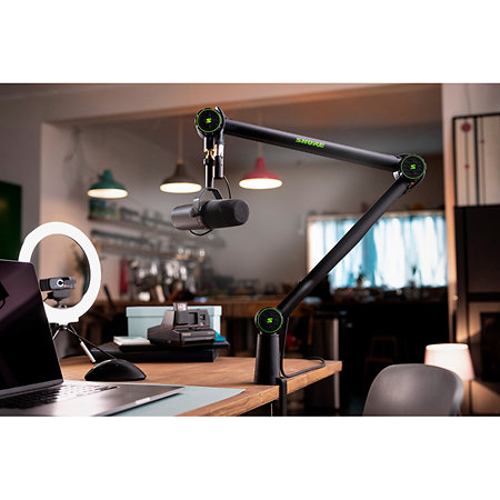 Shure by Gator SH-BROADCAST1 Deluxe Articulating Desktop Mic Boom Stand