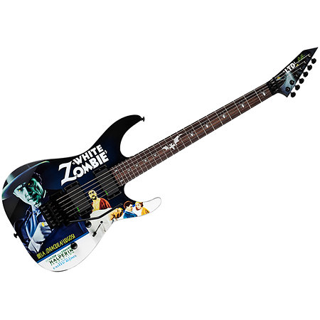 LTD Kirk Hammett Graphic White Zombie