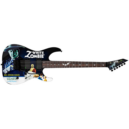 Kirk Hammett Graphic White Zombie LTD