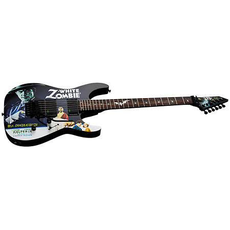 Kirk Hammett Graphic White Zombie LTD