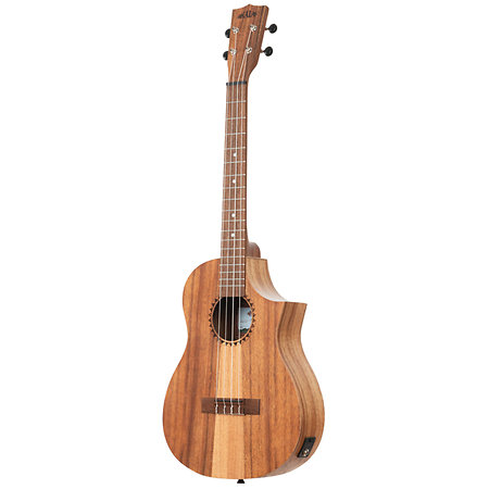 Teak Tri-Top Baritone Cutaway électro-acoustique Kala