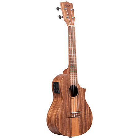 Teak Tri-Top Concert Cutaway électro-acoustique Kala