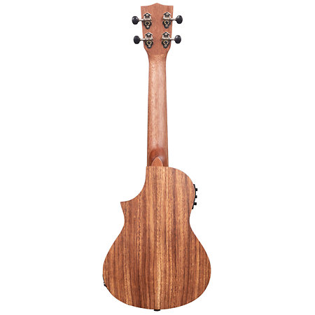 Teak Tri-Top Concert Cutaway électro-acoustique Kala