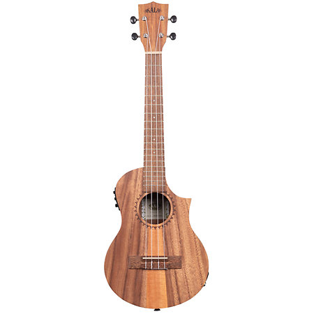 Teak Tri-Top Tenor Cutaway électro-acoustique Kala