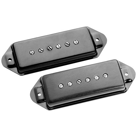 Seymour Duncan Antiquity P90 Dog Ear Set Neck/Bridge Black