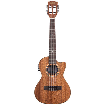 Gloss Solid Mahogany Tenor Cutaway électro-acoustique Kala