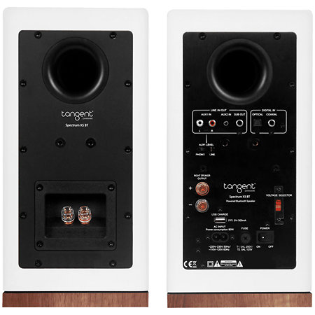 Spectrum X5 White BT Phono (la paire) Tangent