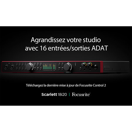 Scarlett 18I20 G4 Focusrite