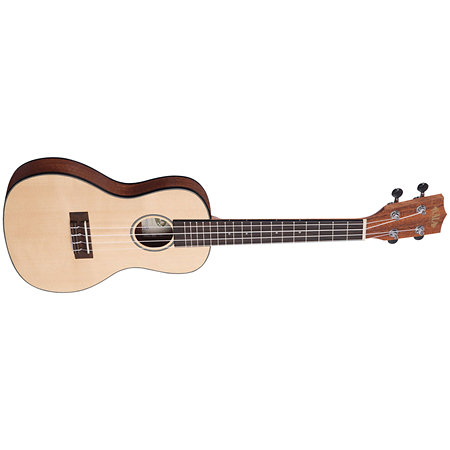 Solid Spruce Top Mahogany Travel Concert + housse Kala