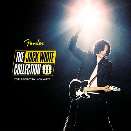 Jack White Triplecaster LTD Telecaster MP MH Black + Etui Fender