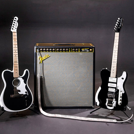 Jack White Triplecaster LTD Telecaster MP MH Black + Etui Fender