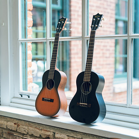 0X Tenor Uke Black + Housse Martin Guitars