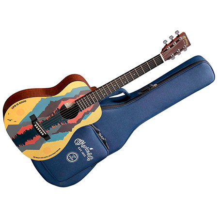 LX1-LIG Life is Good Little Martin + Housse Martin Guitars