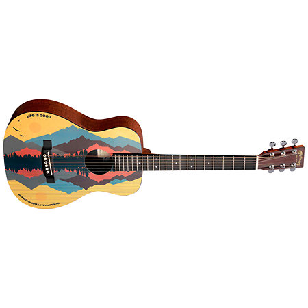 LX1-LIG Life is Good Little Martin + Housse Martin Guitars