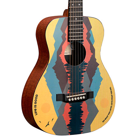 LX1-LIG Life is Good Little Martin + Housse Martin Guitars