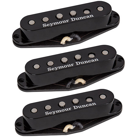 Seymour Duncan Scooped Strat Set Neck/Middle/Bridge Black