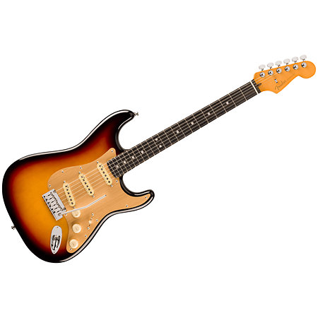 American Ultra II Stratocaster SSS EB Ultraburst + Etui Fender