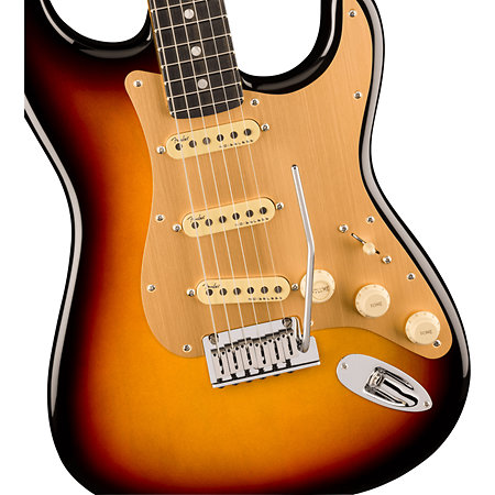 American Ultra II Stratocaster SSS EB Ultraburst + Etui Fender