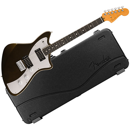 Fender American Ultra II Meteora EB Texas Tea + Etui